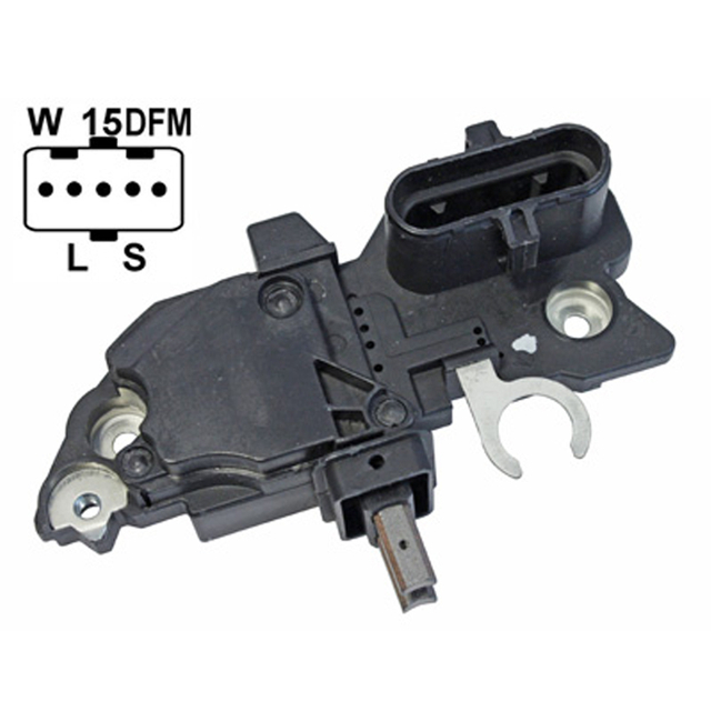 Regulador de voltaje del alternador IB298 para Iveco John Deere F00M144107