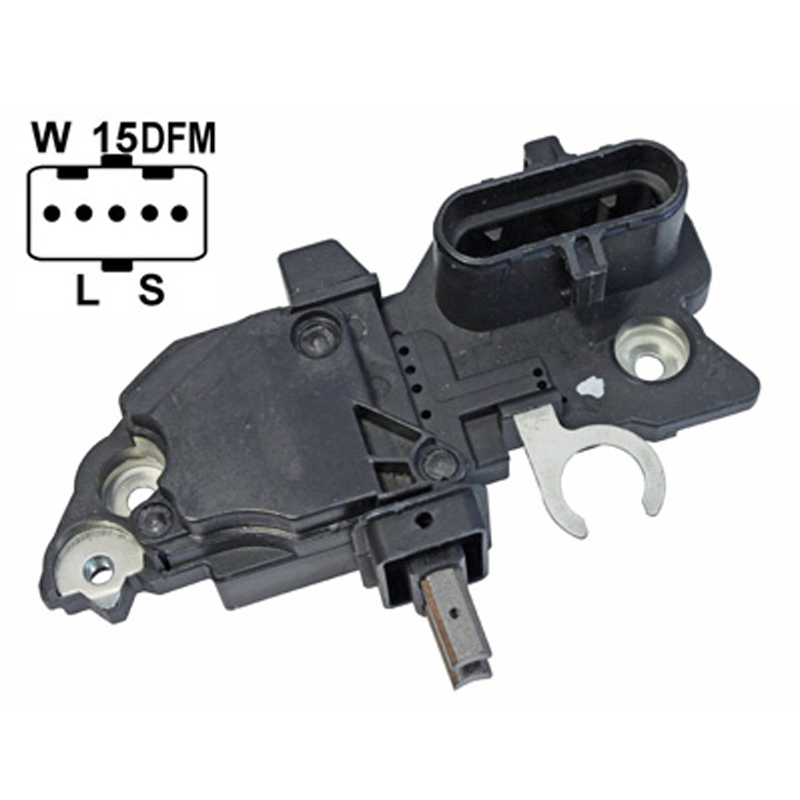 Regulador de voltaje del alternador IB298 para Iveco John Deere F00M144107