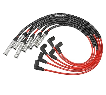 Cables de bobina de bujía de coche Moton, arnés de bobina de encendido, Cable de 7mm apto para VW Golf Jetta Passat No.021998031A/021998031